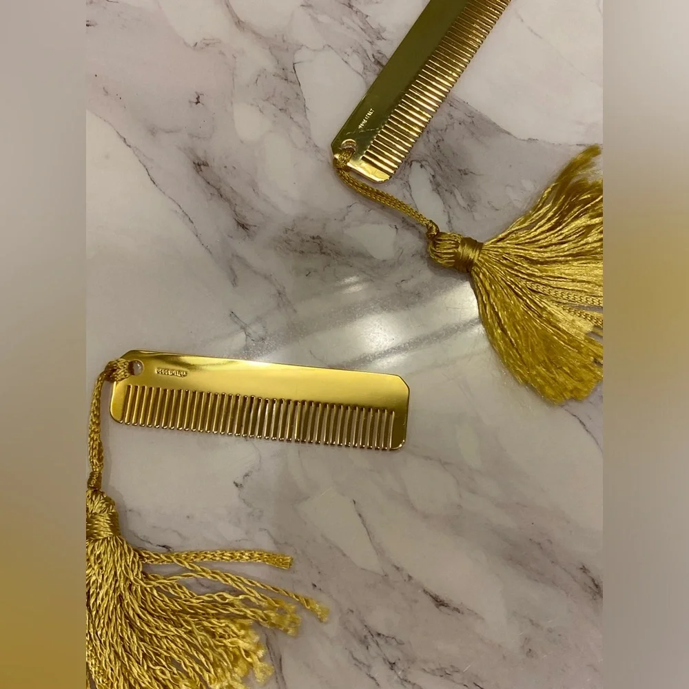 **SALE** Judith Leiber Metal Comb